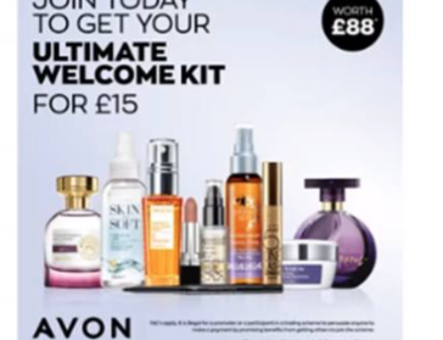 Avon Starter Kits Half Price in April